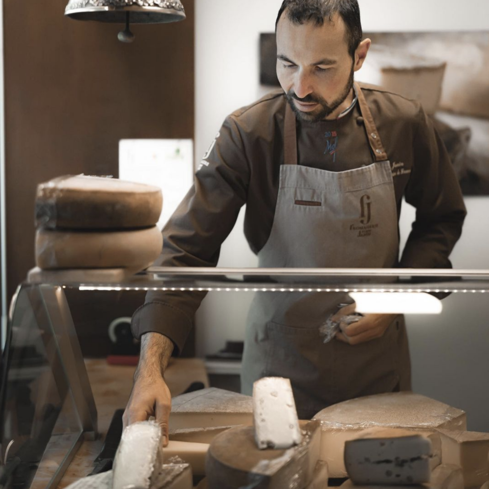 Identité visuelle et packaging fromages – Fromagerie Janin Jura