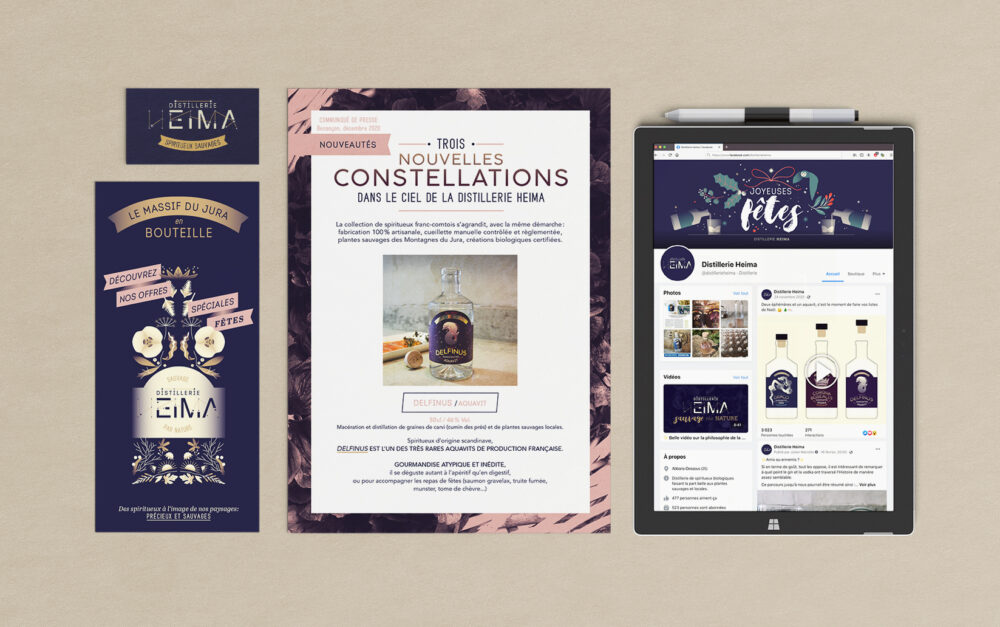 Charte graphique complète – Maison Heima