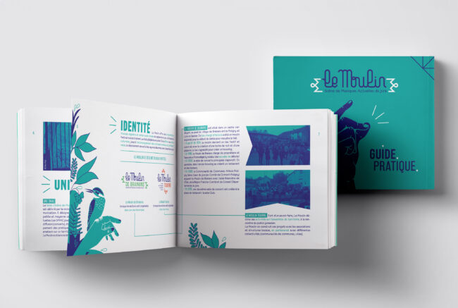 Création brochure– Le Moulin