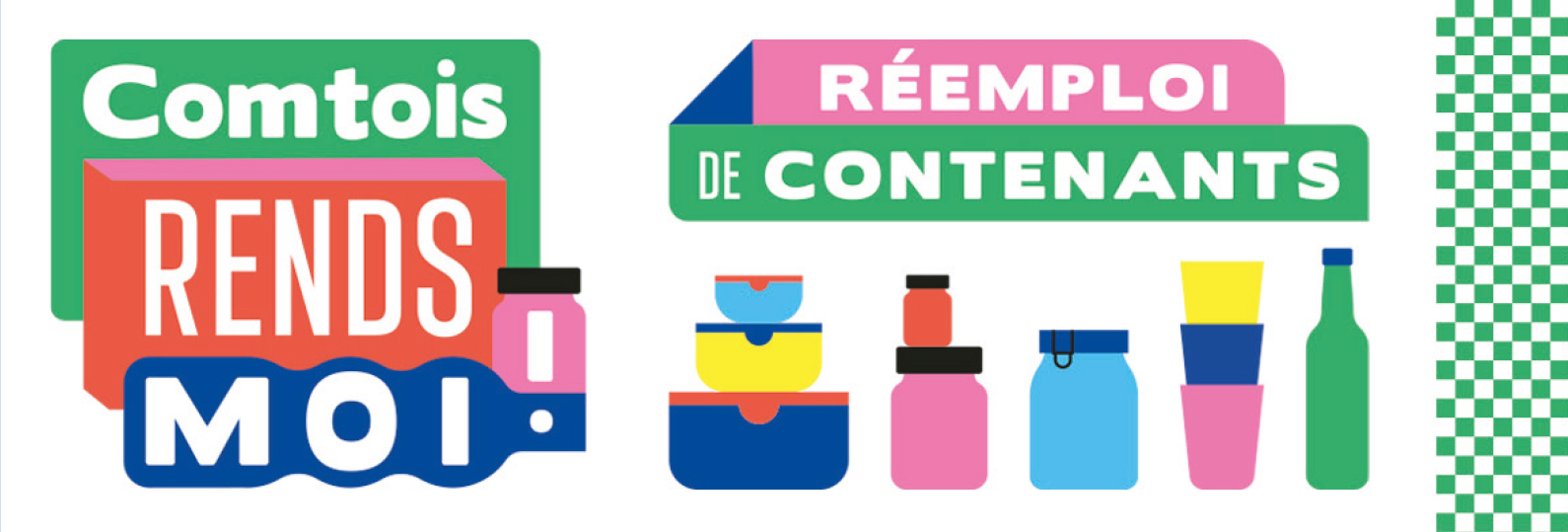 Portfolios 9 Logo et illustrations identité visuelle – projet Comtois rends-moi