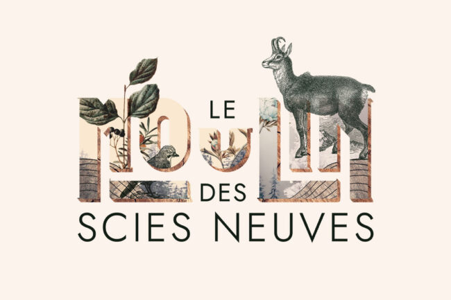 Logo le Moulin des Scies Neuves par Rouge Poisson