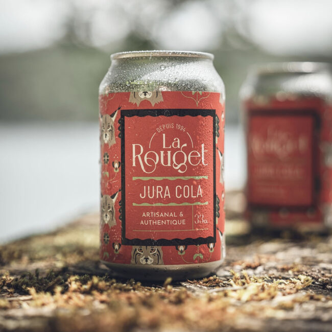 Packaging boissons sans alcool – Jura cola – Brasserie La Rouget